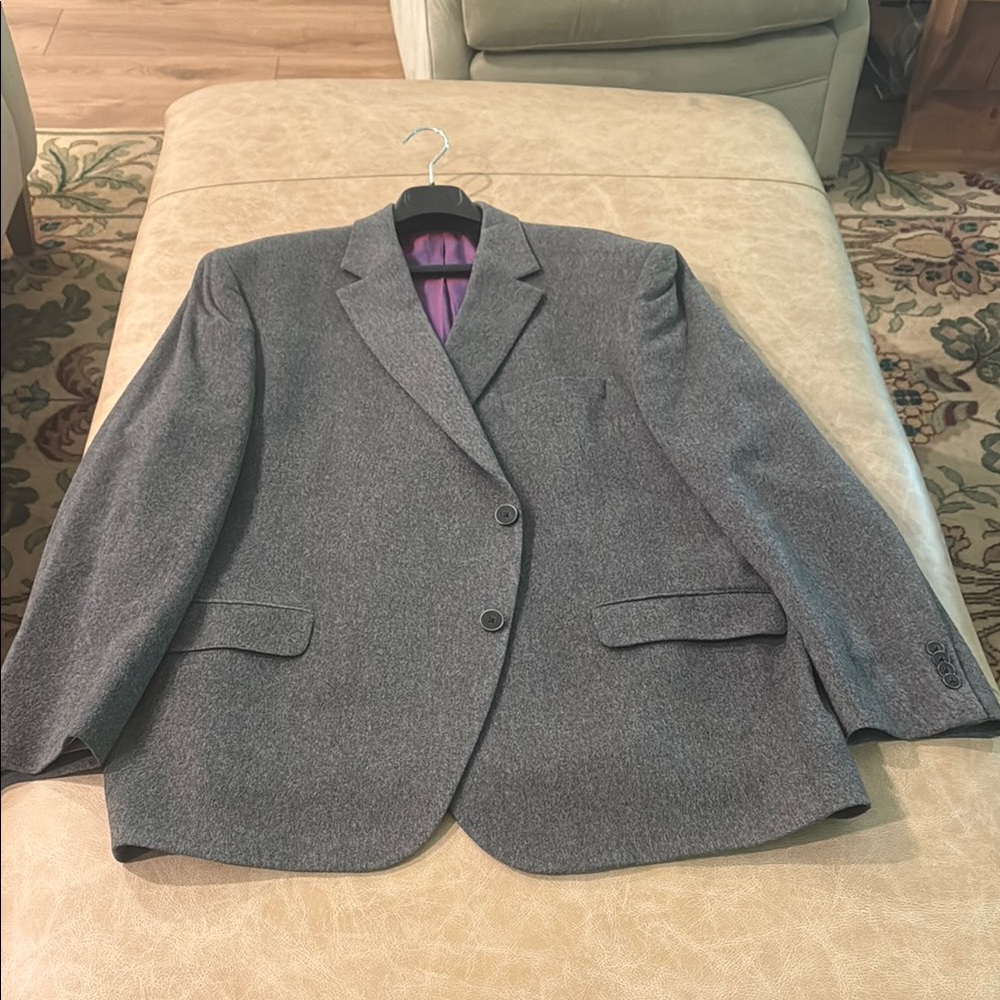 Saks Fifth Avenue Charcoal Blazer